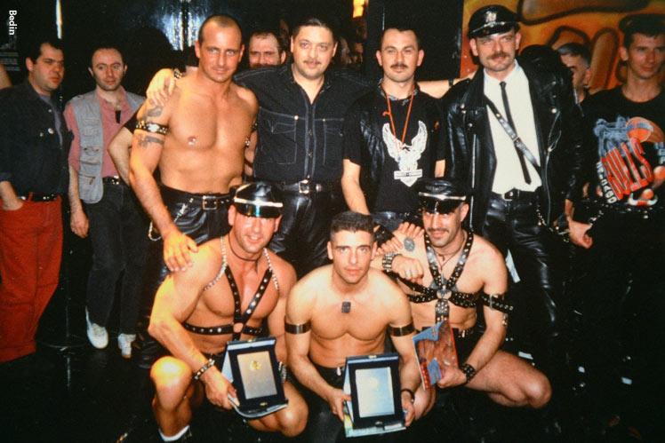 MR. LEATHER ITALIA 1994 - Vincitori&organizzatori [Roccocò - Milano - 23 aprile 1994]