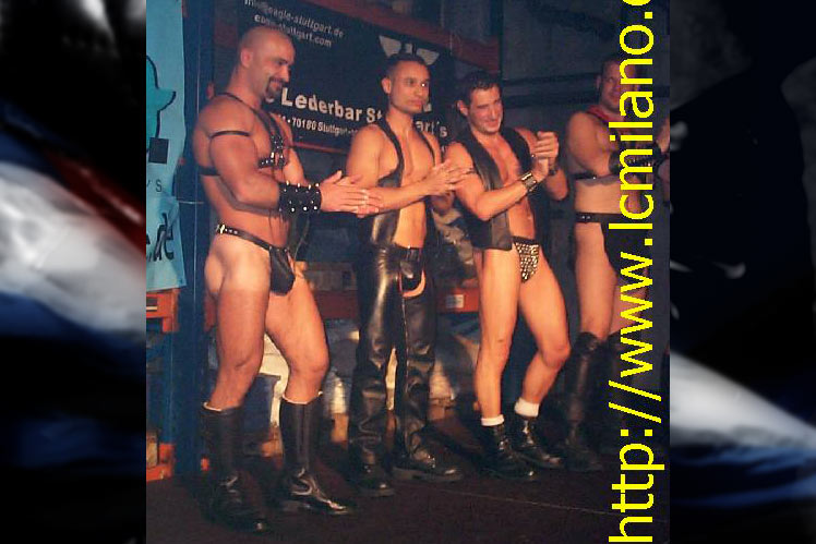 MR. LEATHER EUROPE 2001 - I concorrenti [Factory - Stuttgart - 6 ottobre 2001]