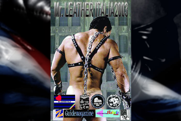 MR. LEATHER ITALIA 2003 - Il manifesto