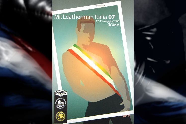 MR. LEATHERMAN ITALY 2007 - Flyer